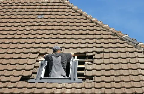 Pose de velux - Thin-le-Moutier
